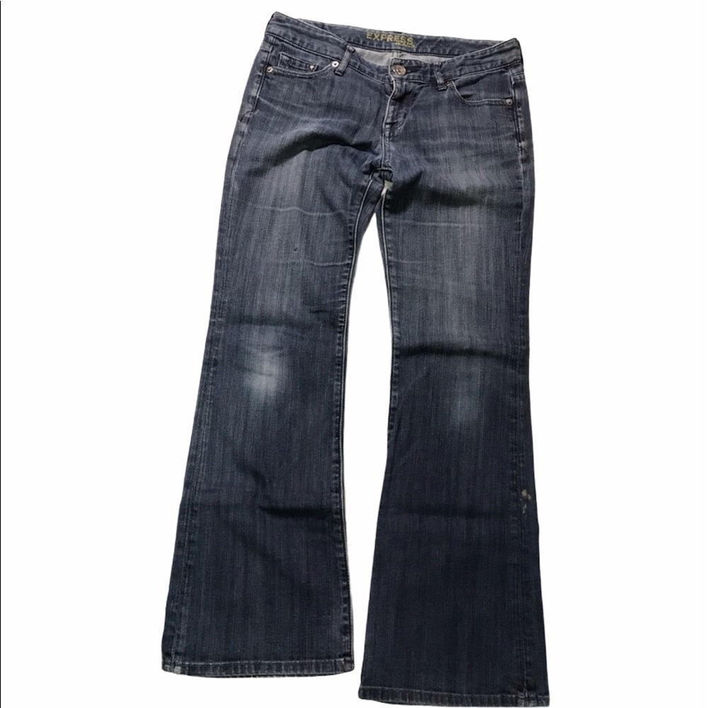 Vintage Womens Express Boot cut jeans Size 2 Short